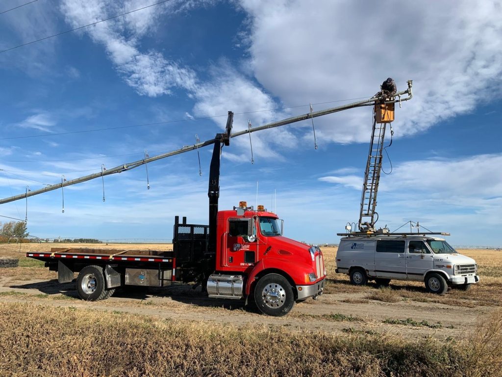 alberta pivot moving and repair