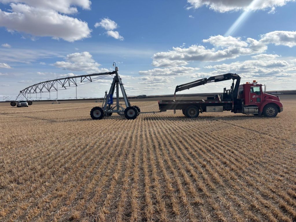 center pivots